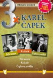  3x Karel Čapek : Bílá nemoc / Krakatit / Čapkovy povídky (3DVD)