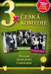  3x Česká komedie IX : Život je pes / Zaostřit prosím! / Z českých mlýnů (3DVD)