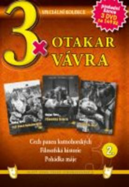  3x Otakar Vávra II : Cech panen kutnohorských / Filosofská historie / Pohádka máje (3DVD)