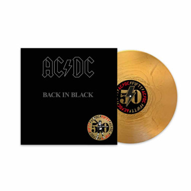 AC/DC • Back In Black / Gold Metallic Vinyl (LP)