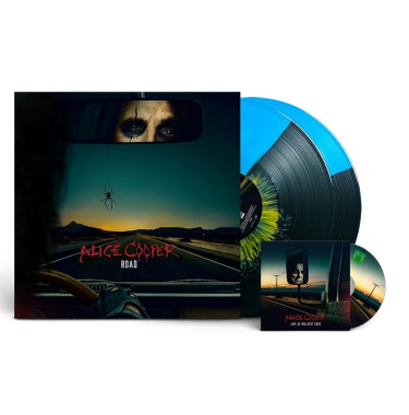 Alice Cooper • Road / Splatter Vinyl (2LP+DVD)