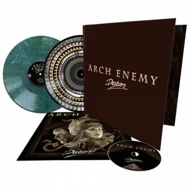 Arch Enemy • Deceivers / Limited Edition / Multicolored Lp1 / Zoetrope Lp2 / Artbook & Art Print