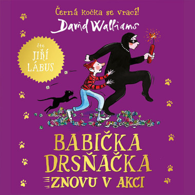 Audiokniha: Walliams David • Babička drsňačka znovu v akci / Čte Lábus Jiří  (MP3-CD)