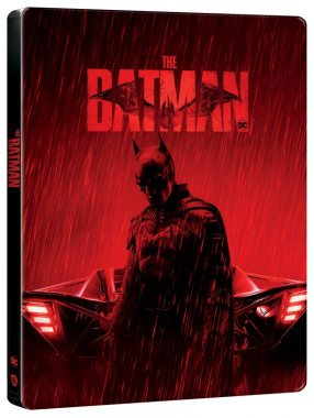 Batman / 2022 / Steelbook - Motiv Batmobile Tail Lights (UHD+BD+BD Bonus)