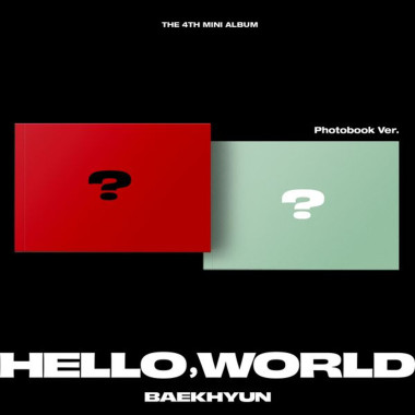 Baekhyun •  4th Mini Album : Hello, World / Photobook Ver. / 2types Random ver.