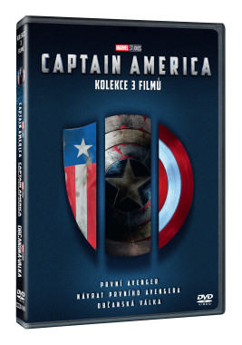 Captain America Kolekce 1.-3. (3DVD)