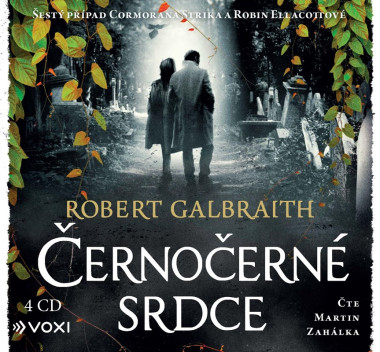 Audiokniha: Galbraith Robert • Černočerné srdce / Čte  Zahálka Martin (MP3-CD)