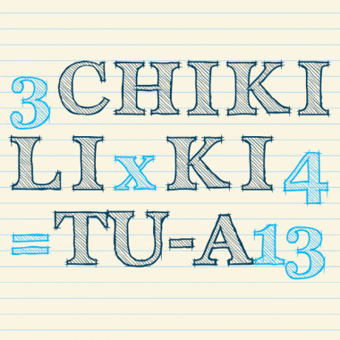 Chiki liki tu-a • 3 X 4 = 13