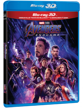 Avengers: Endgame  / Limitovaná sběratelská edice  3D/2D (2BD + BD Bonus Disk)