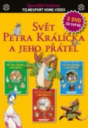 Svět Petra Králíčka a jeho přátel / Papírové pošetky (3DVD)