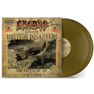 Exodus • British Disaster: The Battle Of '89 / Live At The Astoria / Gold Vinyl (2LP)