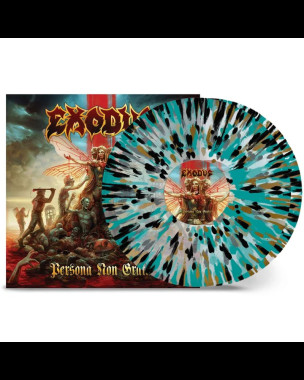 Exodus • Persona Non Grata / Clear Gold Blackberry Turquoise Vinyl (2LP)