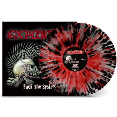 Exploited • Fuck The System / Clear Red Vinyl (2LP)