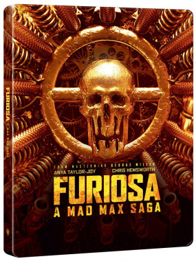 Furiosa: Sága Šíleného Maxe / Steelbook - Motiv Goldskull (UHD+BD) 