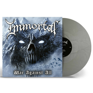 Immortal • War Against All / Silver Vinyl (LP)