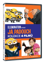 Já, padouch Kolekce 1-4 (4DVD)