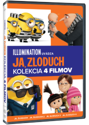 Ja, zloduch Kolekcia 1-4 / SK (4DVD)