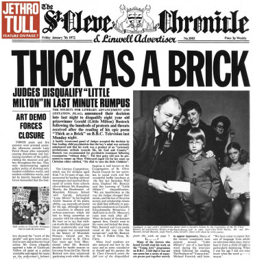 Jethro Tull • Thick As A Brick (LP)