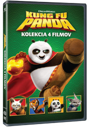 Kung Fu Panda Kolekcia 1-4 / SK (4DVD) 