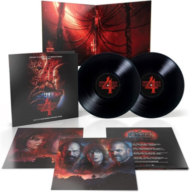 Hudba z filmu / Kyle Dixon & Michael Stein • Stranger Things 4: Vol.2 / Black (2LP)