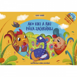 Kiki a Riki • Ako Kiki a Riki páva zachránili (CD+kniha)