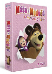 Máša a medveď / Kolekcia 5-8 (4DVD)