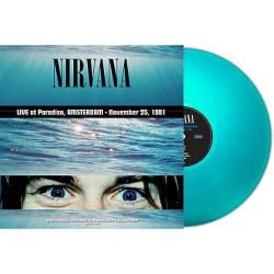 Nirvana • Live At Paradiso, Amsterdam 1991 / Turquoise/White Splatter Vinyl (LP)