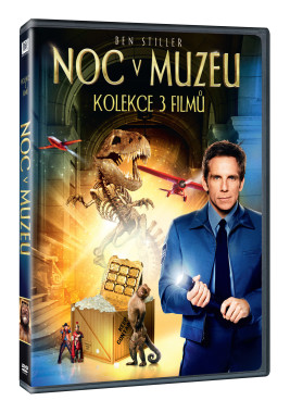 Noc v muzeu Kolekce 1.-3. (3DVD)