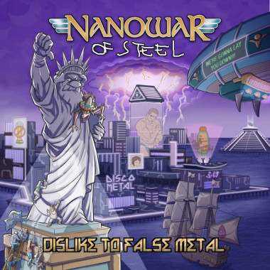 Nanowar Of Steel • Dislike To False Metal / Purple Vinyl (LP)