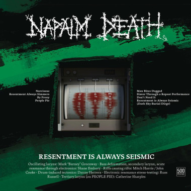 Napalm Death • Resentment Is Always Seismic - A Final Throw Of Throes