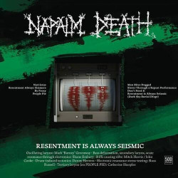 Napalm Death • Resentment Is Always Seismic / HQ (LP)