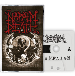 Napalm Death • Smear Campaign / White (MC)