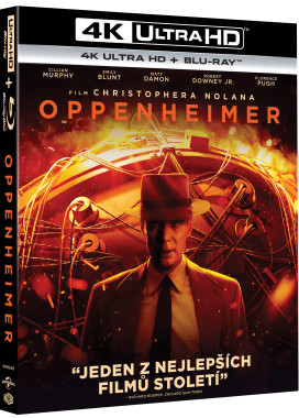 Oppenheimer / Sběratelská Edice v rukávu (4K UHD+BD+Bonus Disk) 