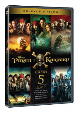 Piráti z Karibiku Kolekce 1.-5. (5DVD)