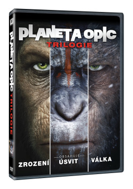 Planeta opic Trilogie (3DVD)