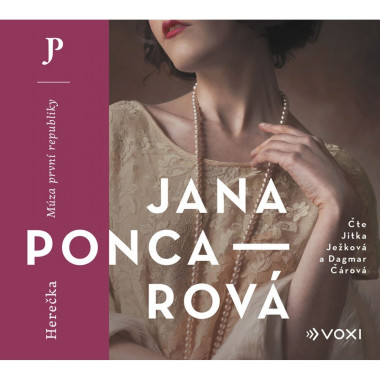 Audiokniha: Poncarová Jana • Herečka / Čte Ježková Čárová (MP3-CD)