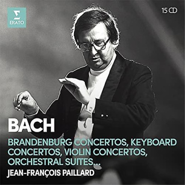 Paillard Jean-Francois • Bach: Brandenburg Concertos, Keyboard Concertos, Violin Concertos, Orchestral Suites (15CD)