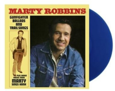 Robbins Marty • Gunfighter Ballads And Trail Songs / Transparente Blue Vinyl (LP)