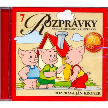 Audiokniha • Najkrajšie bájky a rozprávky 7 / Číta J. Kroner