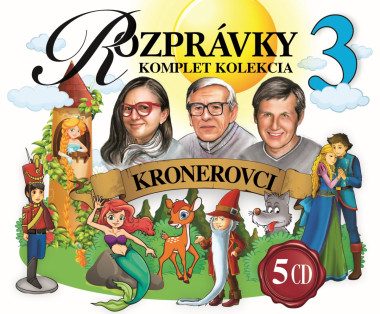 Audiokniha: Rozprávky • Kronerovci kompletná kolekcia 3 (5CD)