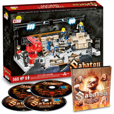 Sabaton • The Great Show Box  / Limited Edition / Prague + Wacken (2DVD+2BD)