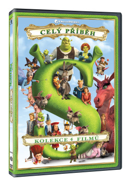 Shrek Kolekce 1.-4. (4DVD)