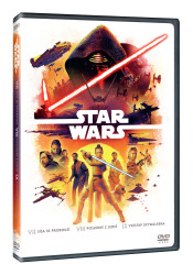 Star Wars epizody VII-IX Kolekce (3DVD)