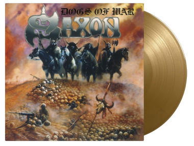 Saxon • Dogs Of War / Gold Vinyl (LP)