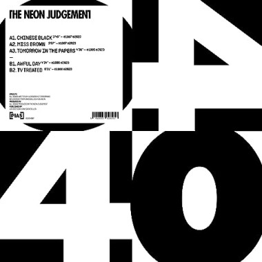 The Neon Judgement • [Pias] 40 (LP)