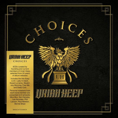 Uriah Heep • Choices / Boxset + 6 Artcards (6CD)