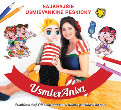 Usmievanka • Najkrajšie Usmievankine pesničky / + maľovánka (2CD)