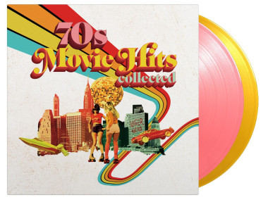 Výber • 70's Movie Hits Collected / Pink  & Yellow Vinyl (2LP)