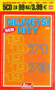 Výber • Nejvetsi hity 1970 - 1974 (5CD)