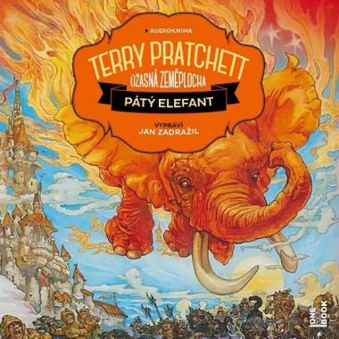 Audiokniha: Pratchett Terry •  Pátý elefant / Čte Zadražil Jan (CD-MP3)